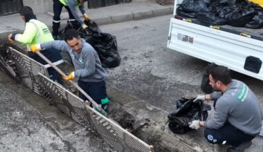 Büyükşehir’den sorunsuz altyapı için ızgara temizliği