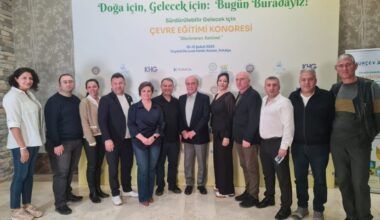 Bursa Büyükşehir’den Çevre Eğitimi Kongresi’ne katılım