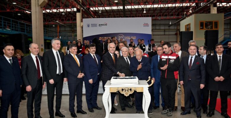 Bursa Büyükşehir iştiraki BURULAŞ 27 yaşında