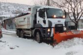 Büyükşehir karla mücadeleye hazır
