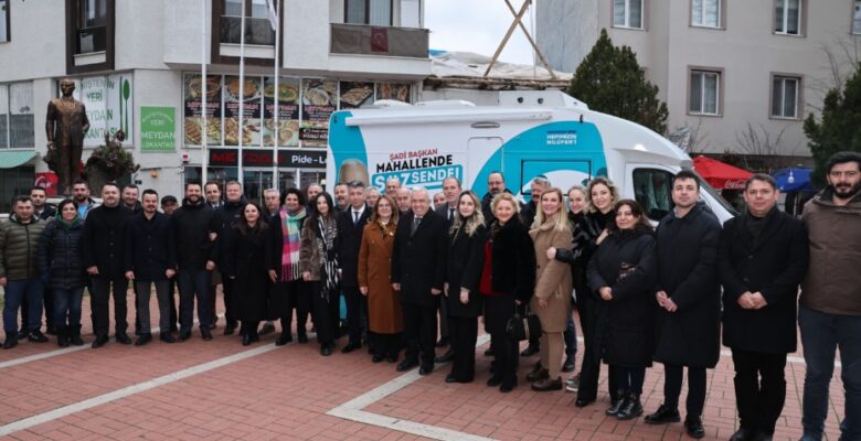 Başkan Şadi Özdemir vatandaşları dinledi
