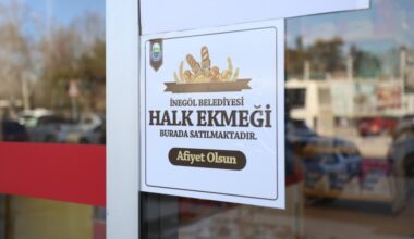 İNEGÖL BELEDİYESİ HALK EKMEK SATIŞI BAŞLADI