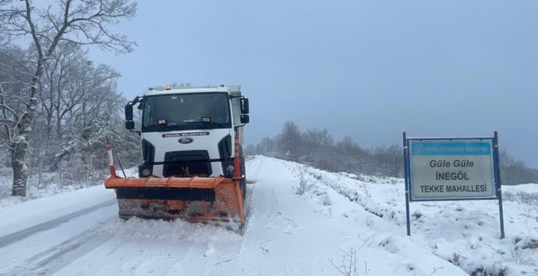 24 SAATTE 925 KM KAR TEMİZLEME ÇALIŞMASI YAPILDI