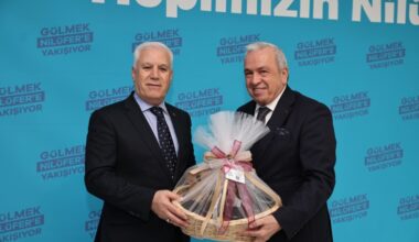 Başkan Bozbey’den Başkan Şadi Özdemir’e ziyaret