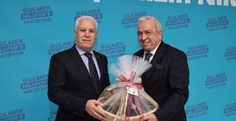 Başkan Bozbey’den Başkan Şadi Özdemir’e ziyaret