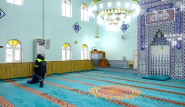 Gemlik’te Camiler Ramazan’a Hazırlanıyor