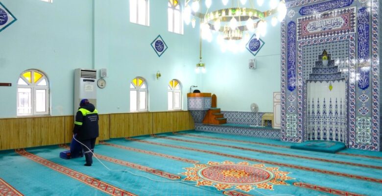 Gemlik’te Camiler Ramazan’a Hazırlanıyor