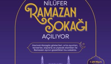 Nilüfer’e Ramazan hoş geliyor