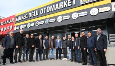 BAŞKAN YILMAZ OTOSANSİT ESNAFIYLA BULUŞTU