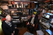 BAŞKAN YILMAZ’DAN ‘NOSTALJİ DOKTORU’NA ZİYARET