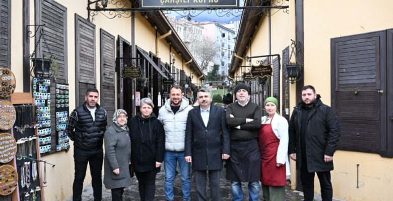BAŞKAN YILMAZ’DAN BURSA’NIN SANAT KÖPRÜSÜ’NE ZİYARET