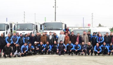 BAŞKAN ERCAN ÖZEL TEMİZLİK İŞÇİLERİYLE BİR ARAYA GELDİ