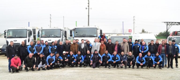 BAŞKAN ERCAN ÖZEL TEMİZLİK İŞÇİLERİYLE BİR ARAYA GELDİ