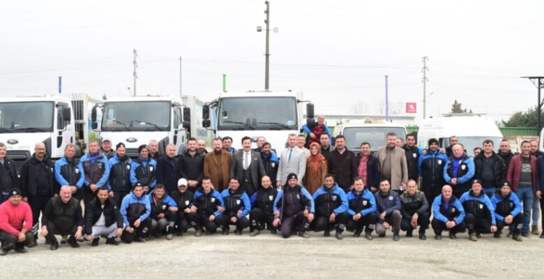 BAŞKAN ERCAN ÖZEL TEMİZLİK İŞÇİLERİYLE BİR ARAYA GELDİ