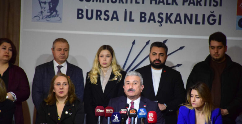 CHP BURSA İl BAŞKANI YEŞİLTAŞ: “EĞİTİMDE SORUN ÇOK, ÇÖZÜM ÜRETEN YOK”