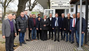 Başkan Aydın ilçeyi mahalle mahalle geziyor