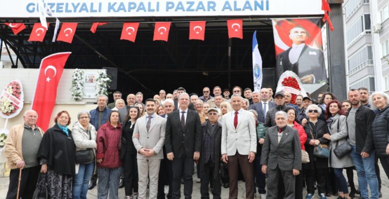 GÜZELYALI KAPALI PAZAR YERİ’NE EMİR ALİ USTA’NIN ADI VERİLDİ