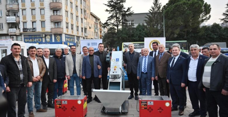 Büyükşehir’den üreticiye ekipman desteği