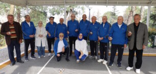 Huzurevi sakinleri Spor Festivali’nde gençlere taş çıkartmaya hazırlanıyor