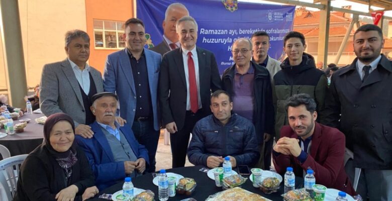 Harmancık’ta iftar bereketi
