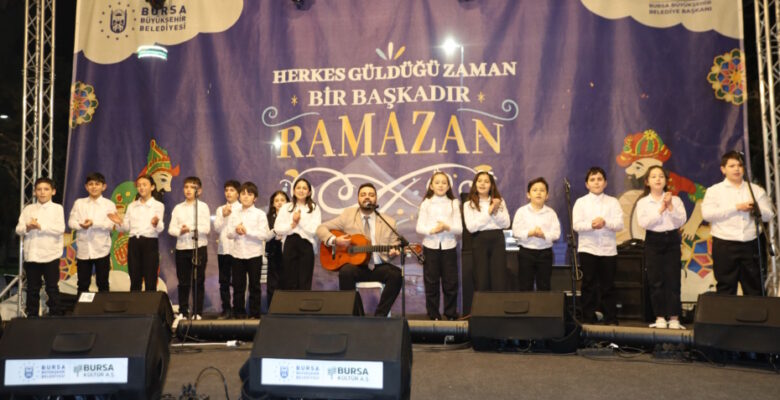 Bursalı çocuklardan Su Günü’ne özel konser