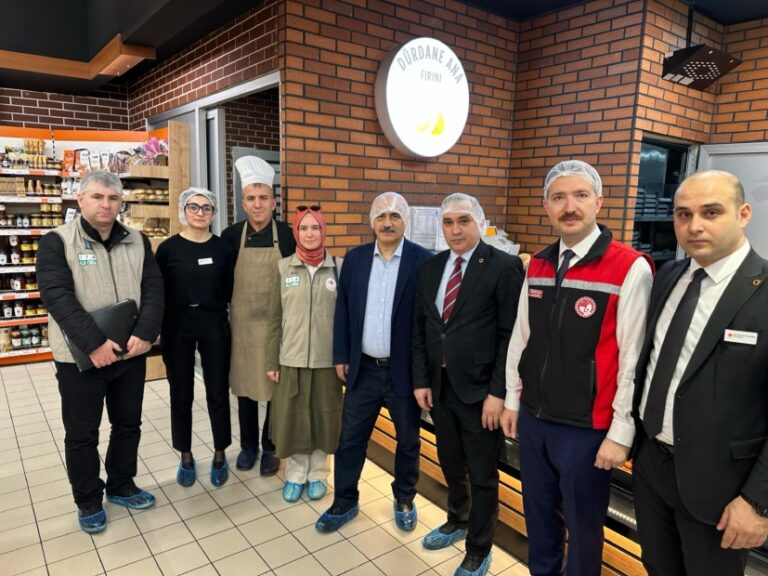 Gemlik Kaymakamı Osman Aslan Canbaba Gıda Denetimine Katıldı