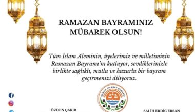 Gemlik Ticaret Borsası Ramazan Bayramınızı Kutlar