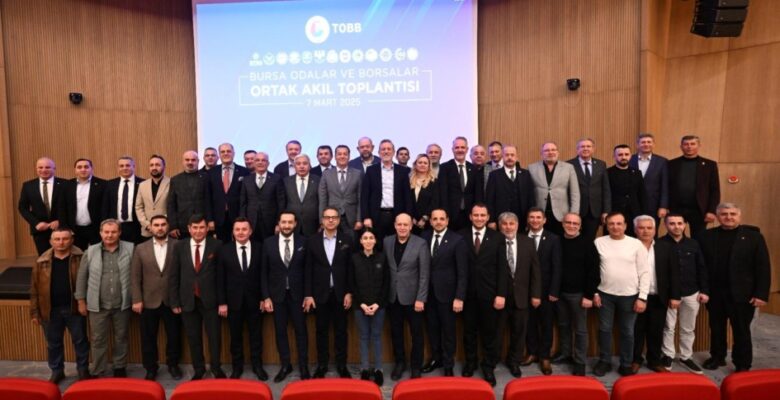 Gemlik TSO Heyeti Ortak Akıl Toplantısında