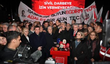 CHP Bursa İl Başkanı Nihat Yeşiltaş: “Millet iradesi teslim alınamaz”