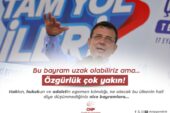 CHP Gemlik; “Hak ve Adaletin Yeniden Tesisi Umuduyla Bayramımız Kutlu Olsun”