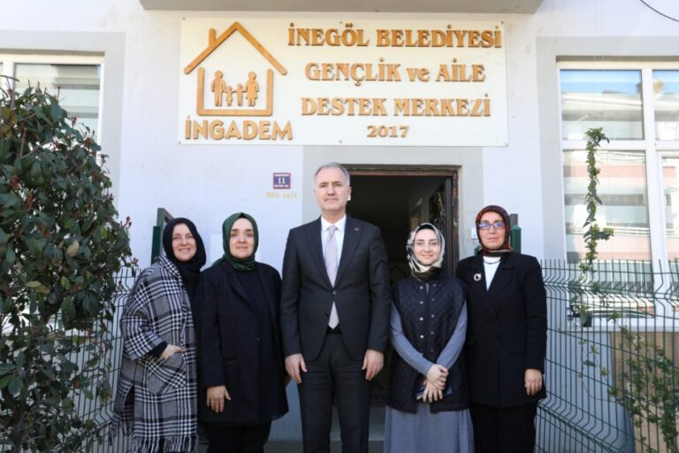 İNEGÖL BELEDİYESİ İNGADEM İLE YANINIZDA