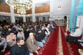 HAFIZ AHMET YÜKSEL İLE TAYYİP HOŞ İNEGÖLLÜLERLE BULUŞTU