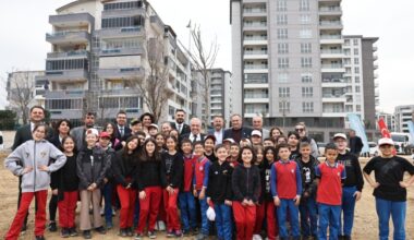 Nilüfer’de fidanlar toprakla buluştu