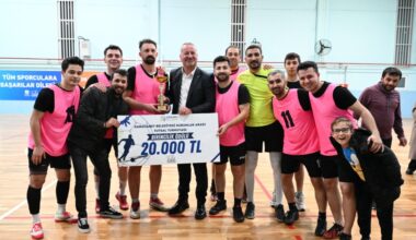 Karacabey Belediyesi’nin Futsal Turnuvası’nda heyecan sona erdi