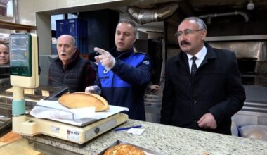 Gemlik’te Ramazan Pidesine Gramaj Denetimi