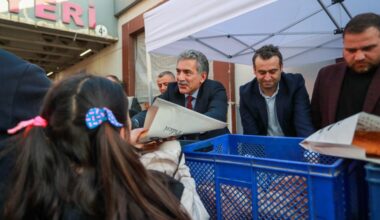 İftarlık Pideler Gemlik Belediyesi’nden