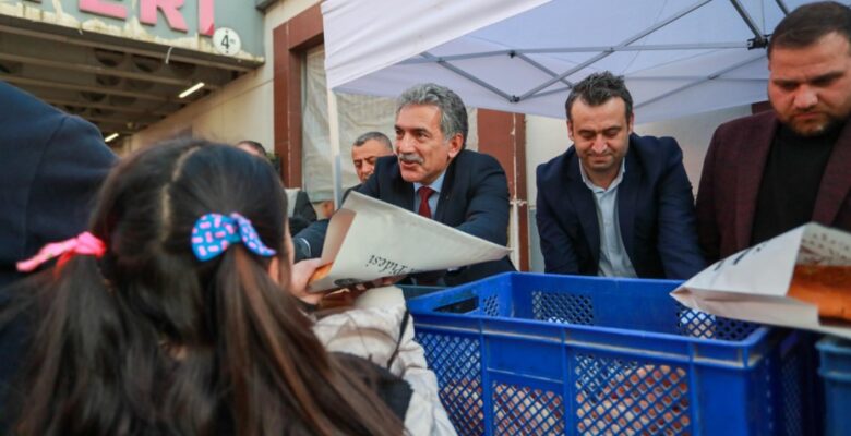 İftarlık Pideler Gemlik Belediyesi’nden