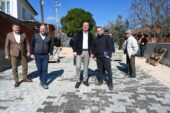 Karacabey’de 18 kırsal mahalleye 50 bin m² parke taşlı yol