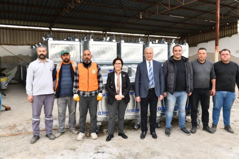 MUSTAFAKEMALPAŞA’YA 100 HİBE ÇÖP KONTEYNERİ KAZANDIRILDI