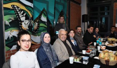 Başkan Şadi Özdemir üniversite öğrencileriyle sahurda buluştu