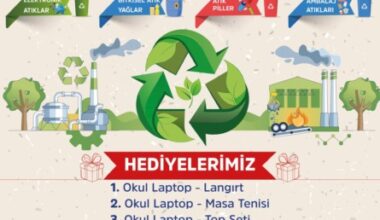 Okullar Arası Ödüllü Atık Toplama Yarışması başladı