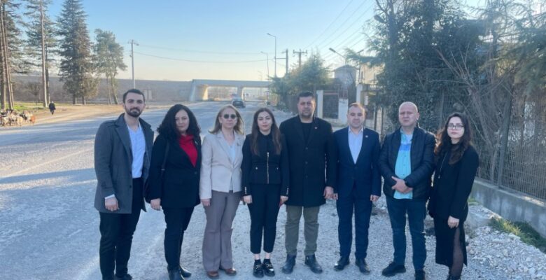 CHP PM ÜYESİ CANAN TAŞER: “YENİŞEHİR-İNEGÖL YOLUNU BİZ TAMAMLAYACAĞIZ”
