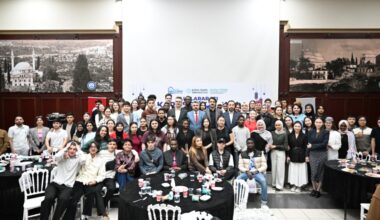 YILDIRIM BELEDİYESİ, ULUSLARARASI ÖĞRENCİLERİ İFTARDA BULUŞTURDU