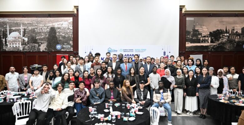 YILDIRIM BELEDİYESİ, ULUSLARARASI ÖĞRENCİLERİ İFTARDA BULUŞTURDU
