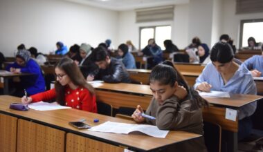 ÜNİVERSİTE ADAYLARINA SINAV PROVASI