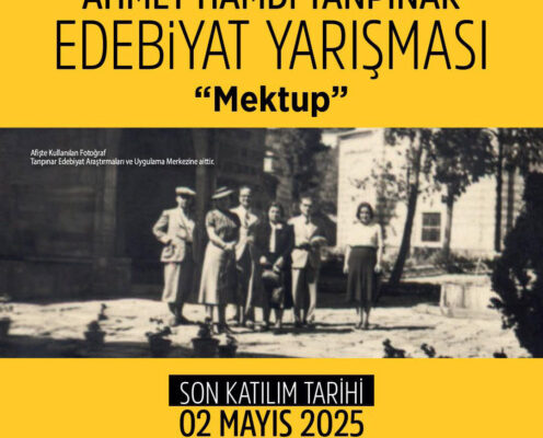 Ahmet Hamdi Tanpınar Edebiyat Yarışması için başvurular başladı