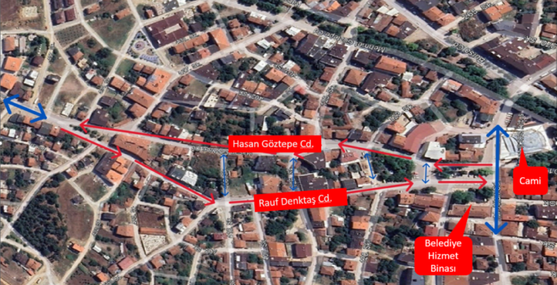 İNEGÖL’DE 2 MAHALLEDE 5 SOKAKTA TEK YÖN UYGULAMASI BAŞLADI