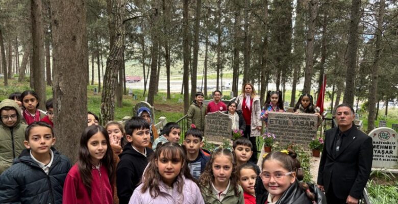ŞEHİT ÖĞRETMEN ETEM YAŞAR İLKOKULU ÖĞRENCİLERİNDEN ANLAMLI ZİYARET