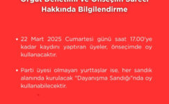 CHP Gemlik’ten Dayanışmaya Davet
