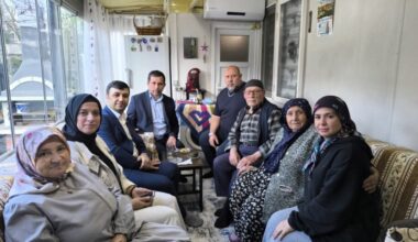 Ak Parti Gemlik’ten Şehit Ailelerine Bayram Ziyareti